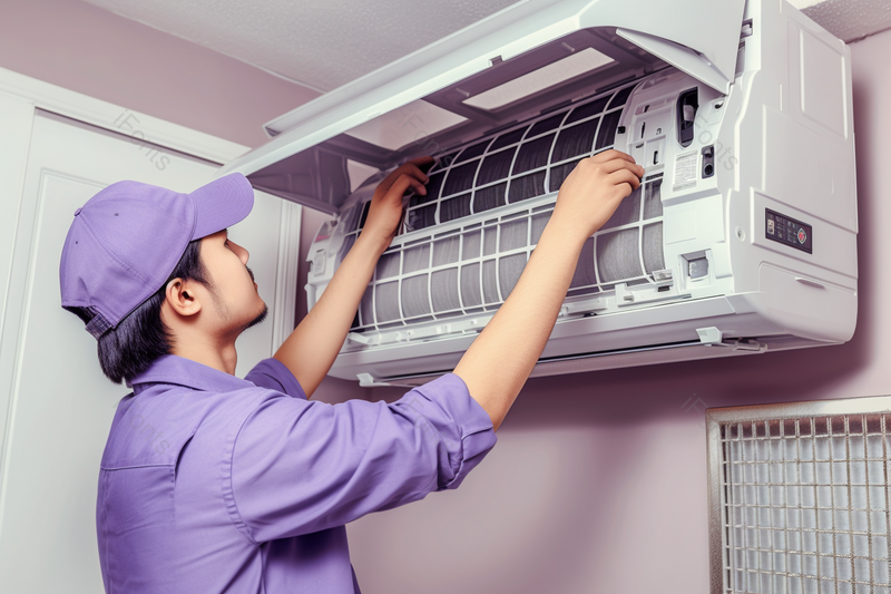 维修师傅技术工人上门服务修理空调,高清,摄影图,摄影图片,图片大全,摄影图免费下载